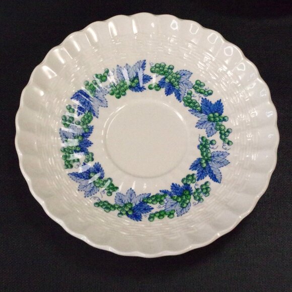 Set of 4 Spode China Demitasse Cup and Saucers Valencia Pattern England - Picture 6 of 7